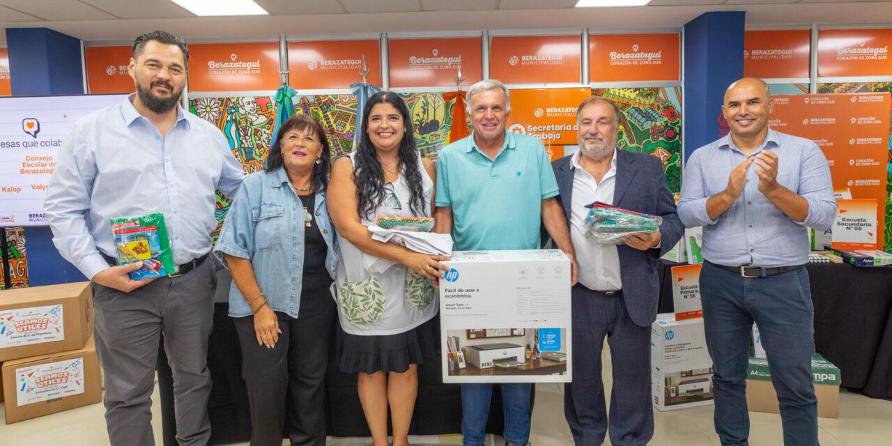 Más de 50 Centros educativos recibieron elementos escolares