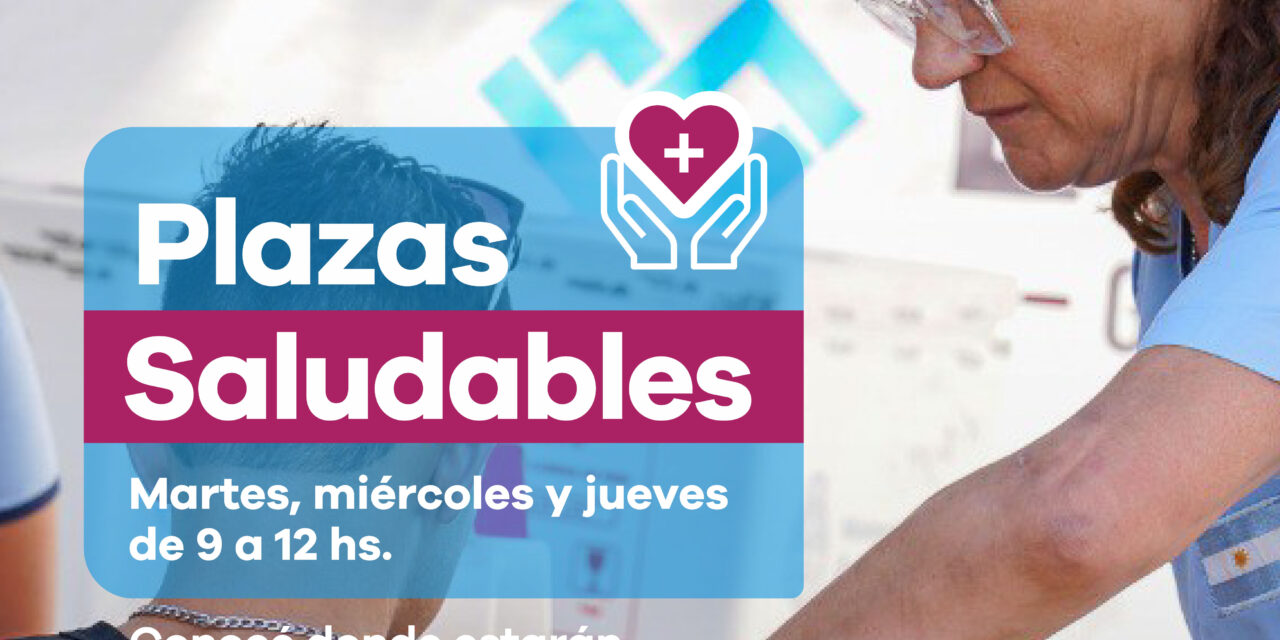 Lanús sigue impulsando las 'Plazas Saludables'