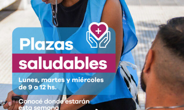 Lanús Gobierno invita a otra edición del Programa 'Plazas Saludables'