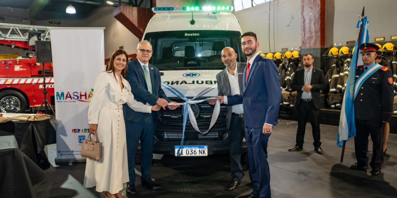 Embajador de Israel de visita por Solano en medio de amenazas de Irán a sedes diplomáticas en el mundo