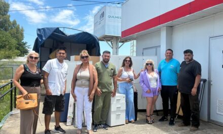 La Cooperadora del Hospital de Quilmes entregó equipamiento al UPA 17 de Bernal