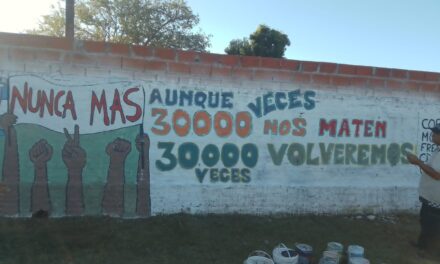 Mural por la memoria 50 años del golpe