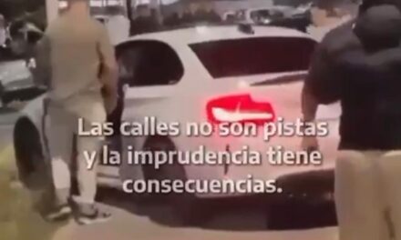 Conducía un BMW en una picada ilegal, provocó un choque y fue inhabilitado para manejar