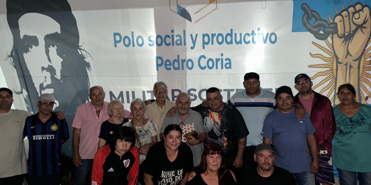 Después de realizar importantes eventos por el Mes de la Memoria,  Facundo Coria se dirige a sus compañeros