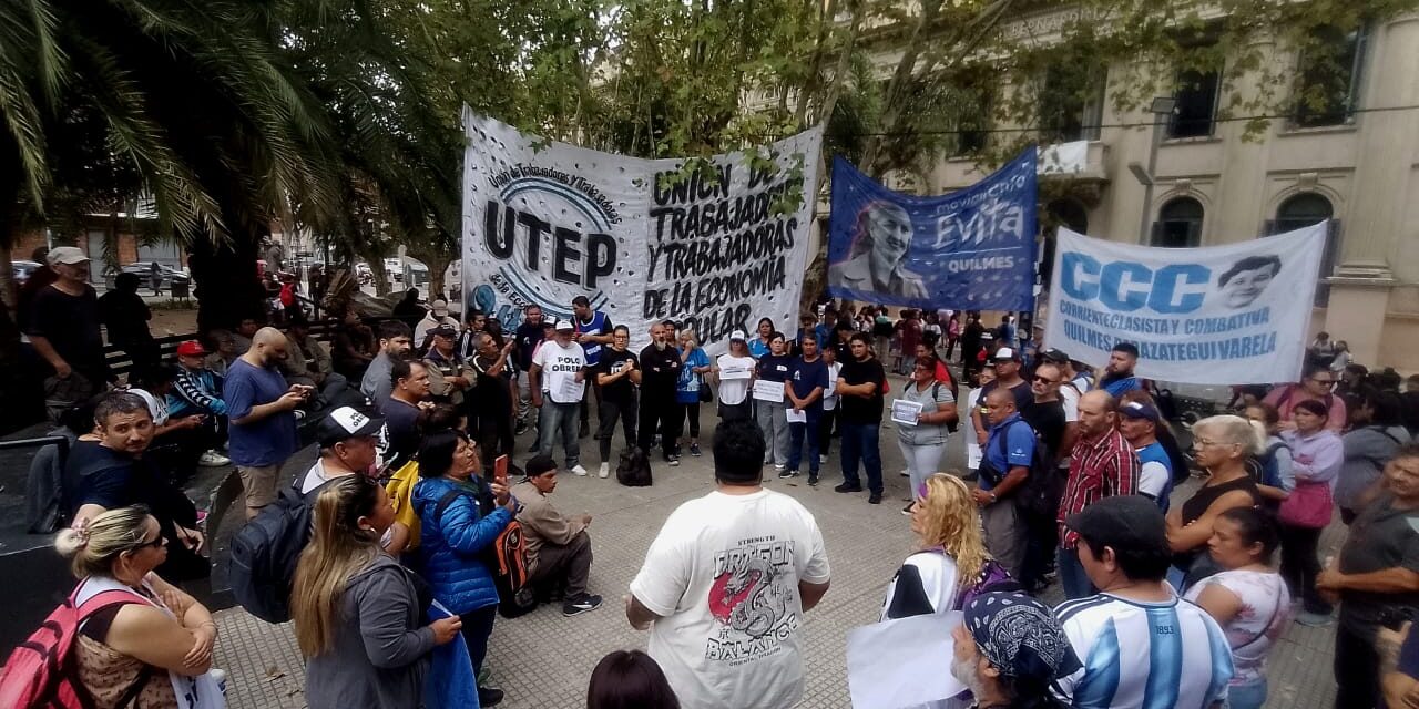 "Milei deja sin salario a casi 1 millón de trabajadores": Organizaciones sociales de Quilmes llaman a la resistencia