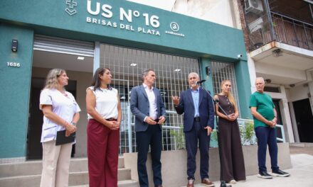Ferraresi y Katopodis inauguraron el Centro de Atención Primaria de la Salud N° 16 de Dock Sud