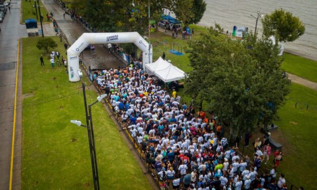 Mayra Mendoza y Eva Mieri presentes en la tradicional competencia "Carrera de Miguel"