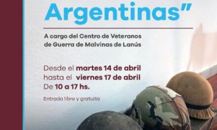 El HCD Lanús invita a la muestra “Malvinas Argentinas”