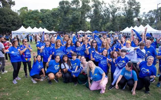 Por el Día del Autismo, Mayra y Mieri participaron  de una jornada de inclusión e integración social