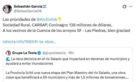 Las “prioridades” de Kicillof, y un irónico mensaje que expone las necesidades de los quilmeños