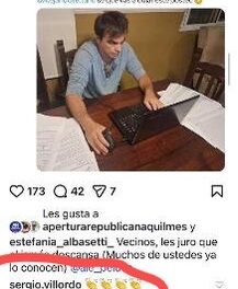 El Chino aplaudió a Estefanía y sorprendió a varios