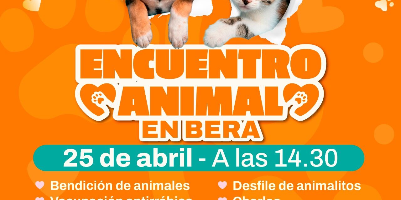 Berazategui se prepara para el Encuentro por el Día del Animal