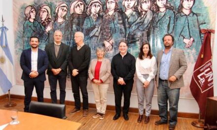 Agustín Balladares y Daniel Gollan juntos en la UNLa