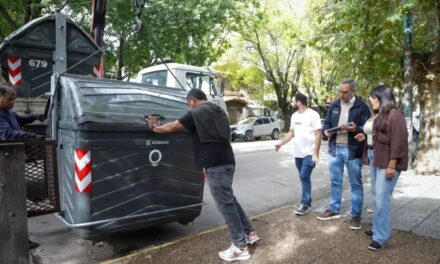 Amplian la zona de contenerización en Quilmes Centro