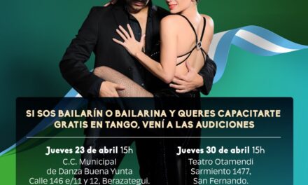 Llegan las Becas Tangueras con Mora Godoy a Berazategui