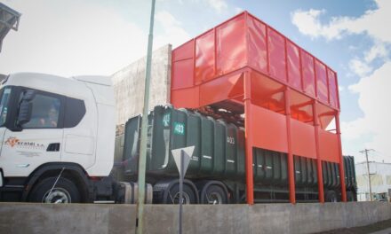 El Eco Parque de Quimes tiene nueva tolva de transferencia de residuos