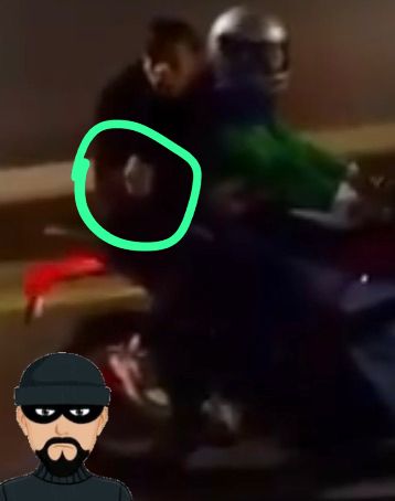 VIDEO: Motoquero escapó de una emboscada armada en la Autopista La Plata-Buenos Aires