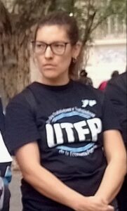 Florencia Bravo, referente del Movimiento Evita en esta lucha, sostuvo que "en los barrios crece dìa a día el hambre, falta de trabajo para reclutar a nuestros pibes y pibas. La ausencia del Estado en materia social abre la puerta a lo peor de la crisis que ya hemos vivido, y tambien al delito organizado".