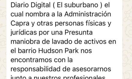 ACLARACIÓN sobre la Administración Capra