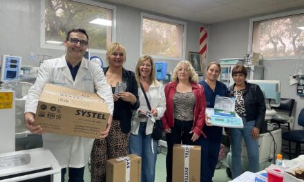 Segunda entrega para Neonatología: la Cooperadora del Hospital de Quilmes refuerza el servicio con el apoyo de la Central del Diezmo Pro-Vida Buenos Aires