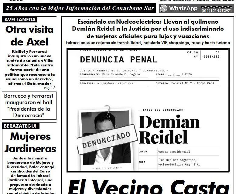 Escándalo en Nucleoeléctrica: Imputaron a Demian Reidel por gastos irregulares con tarjetas corporativas