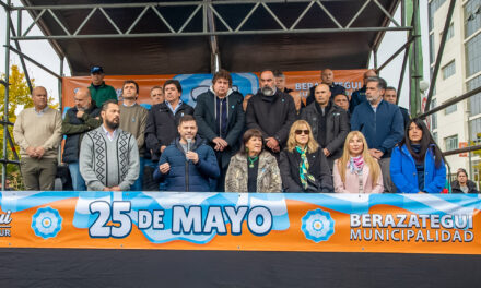 Postales del festejo de un emotivo 25 de Mayo en Berazategui