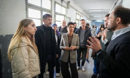 Crisis y resistencia: Referentes visitaron escuelas técnicas de San Martín ante el aumento de la deserción escolar