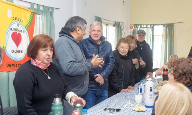 Balor: "Estamos a disposición de todo lo que sea para que los mayores del barrio tengan mejor calidad de vida"