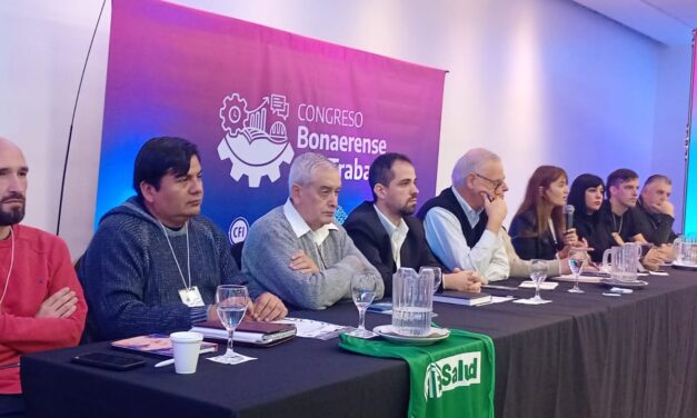 Importante participación de ATE bonaerense en el Congreso del Trabajo Provincial