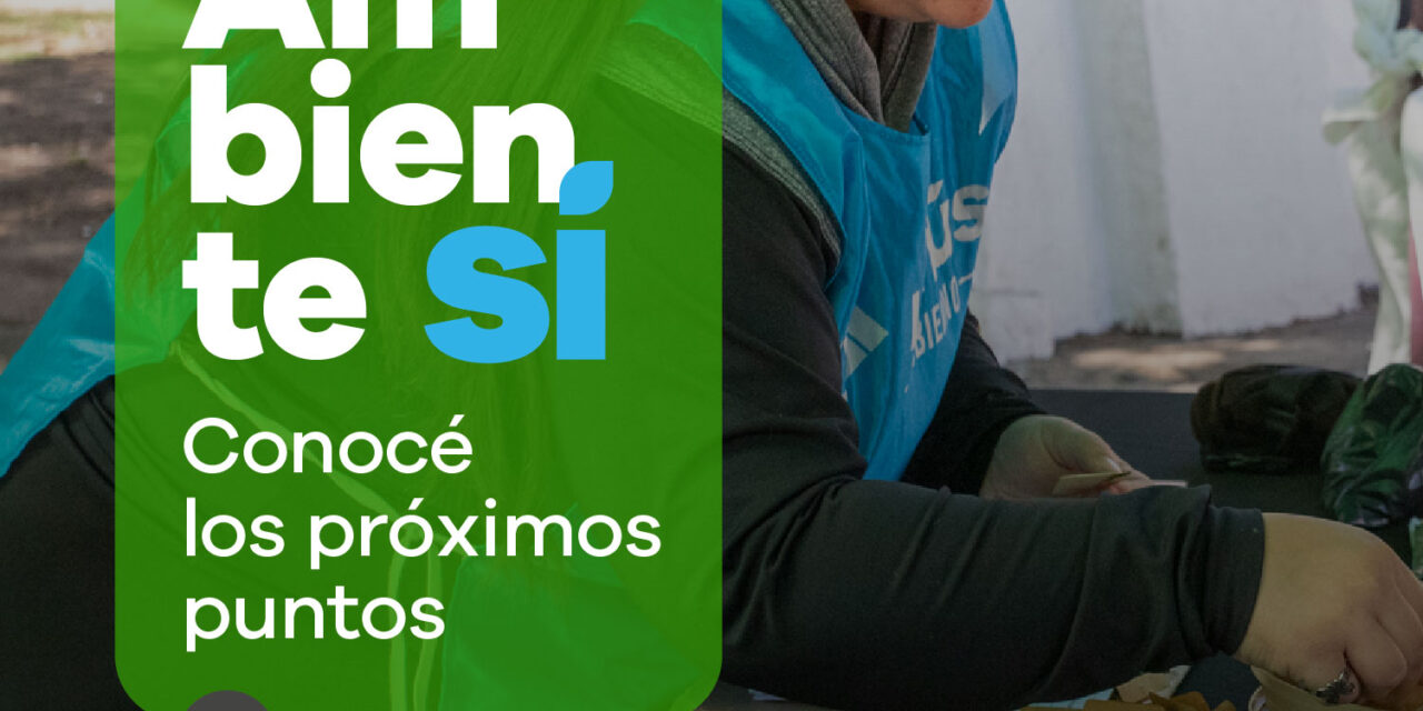 Nuevo operativo en Lanús de ¡Ambiente SI!