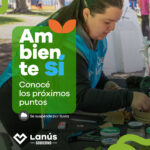 Nuevo operativo en Lanús de ¡Ambiente SI!