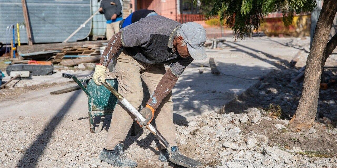 Lanús Gobierno avanza con las obras sobre el Corredor Lugones en Escalada
