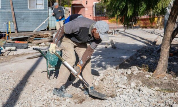 Lanús Gobierno avanza con las obras sobre el Corredor Lugones en Escalada