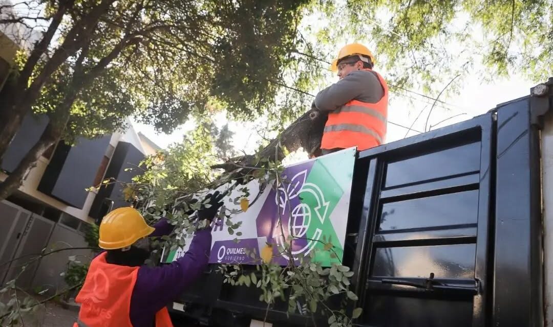 El Municipio de Quilmes llevó adelante el primer operatico "Menos Residuos + Más Comunidad"