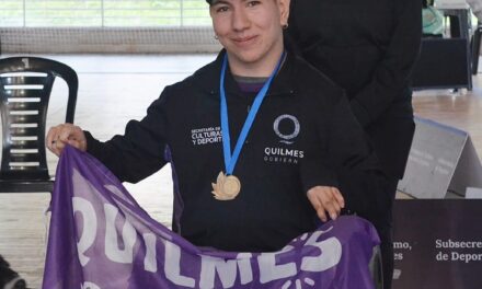 EL quilmeño Luis Cristaldo ganó el oro en el Torneo Nacional de Boccia 2026 de Mar del Plata