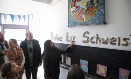 La artista quilmeña Hebe Liz Shweistein ya tiene una escuela con su nombre
