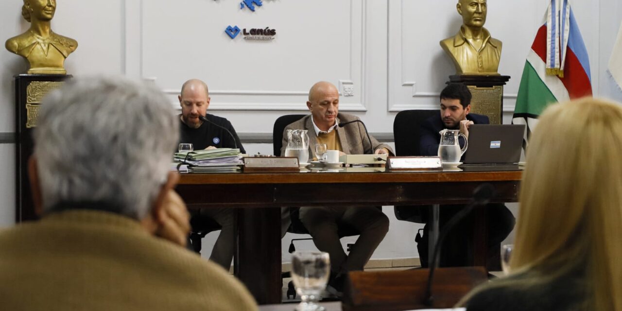 El HCD Lanús aprobó la Rendición de Cuentas 2025, y nuevas iniciativas vinculadas a la seguridad y el fortalecimiento institucional