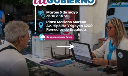 Lanús Gobierno llevará a cabo un nuevo operativo territorial “Lanús Tu Gobierno” en Escalada