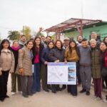 Otras nueve cuadras de asfalto inauguradas, ahora en la Ribera de Quilmes