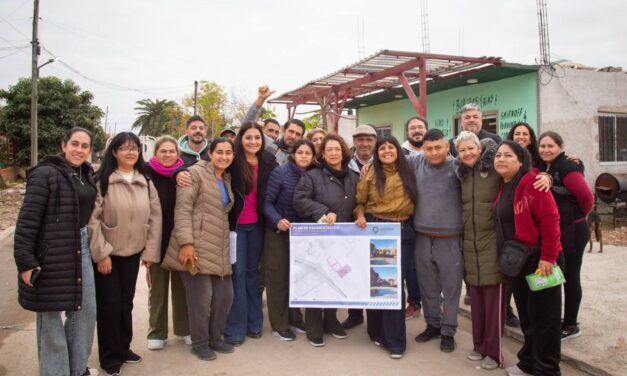Otras nueve cuadras de asfalto inauguradas, ahora en la Ribera de Quilmes