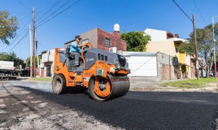 Lanús Gobierno sigue con el despliegue del Plan de Pavimentación 2026 - 2027