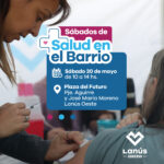 Lanús Gobierno realizará otra edición del operativo “Sábados de Salud en el Barrio”