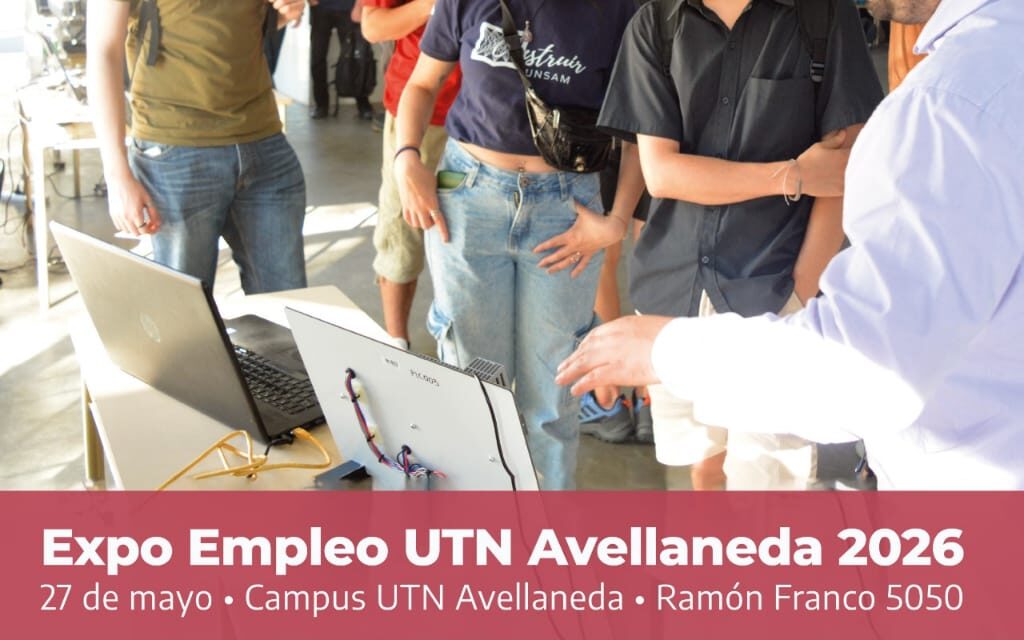 Llega la Expo Empleo 2026 de la UTN Avellaneda, abierta a toda la comunidad