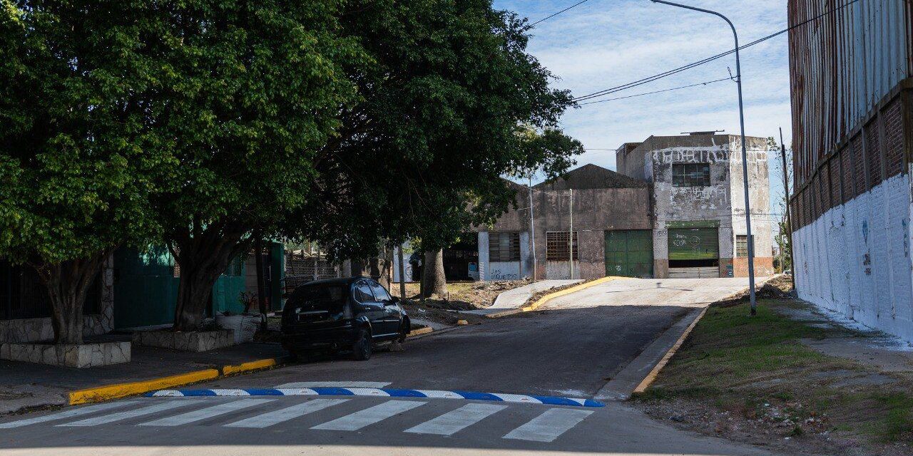 Lanús Gobierno abrió la calle Liniers en su intersección con Darragueira