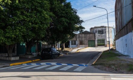Lanús Gobierno abrió la calle Liniers en su intersección con Darragueira