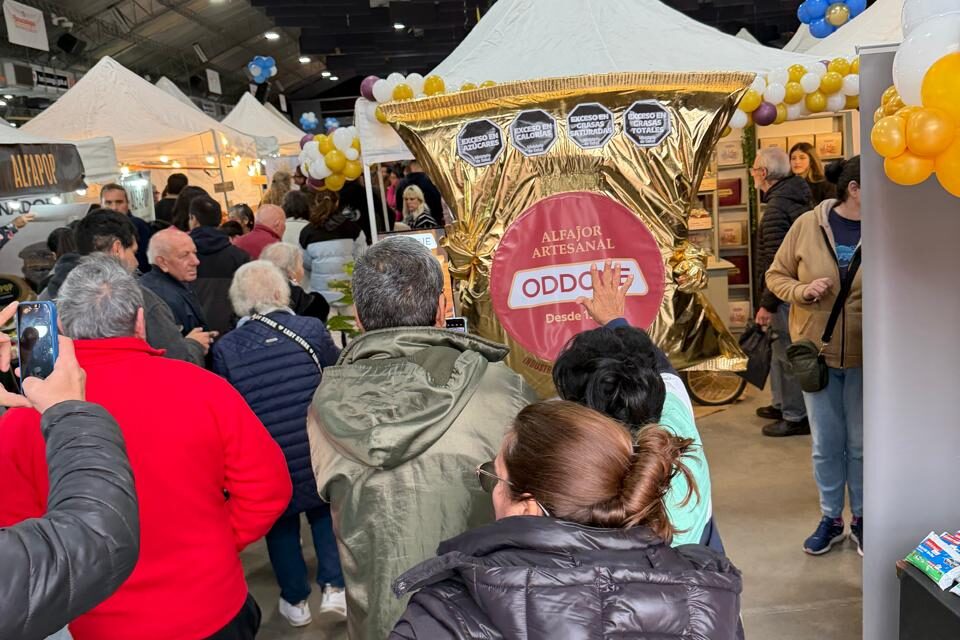 El nuevo alfajor de  Oddone descolló en el Festival de Berazategui