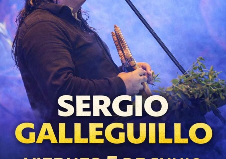 Sergio Galleguillo se presenta en el Teatro Cervantes de Quilmes con su show de folclore y estilo único