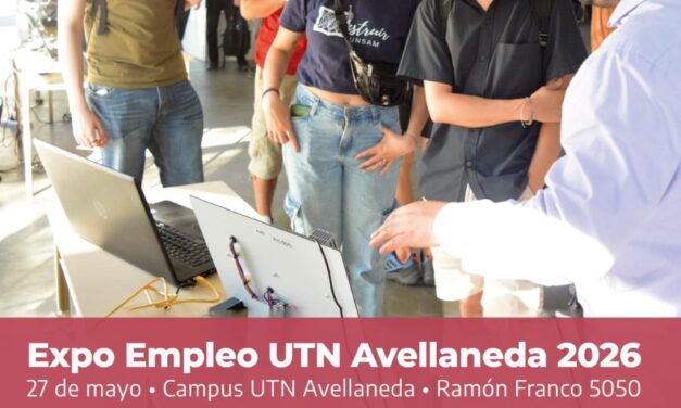 A horas de la Expo Empleo 2026 de la UTN Avellaneda, con entradalibre y gratuita