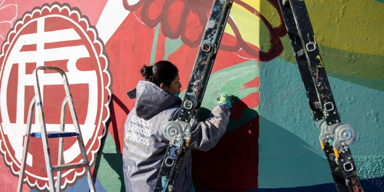 Lanús Gobierno realizó 270 murales en diferentes barrios