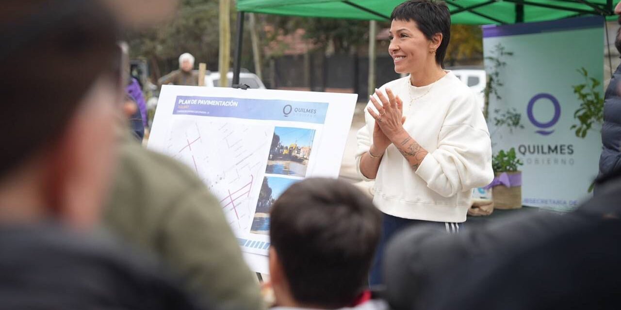 Mayra Mendoza denuncia “abandono” del Gobierno nacional y pide financiamiento para obras provinciales